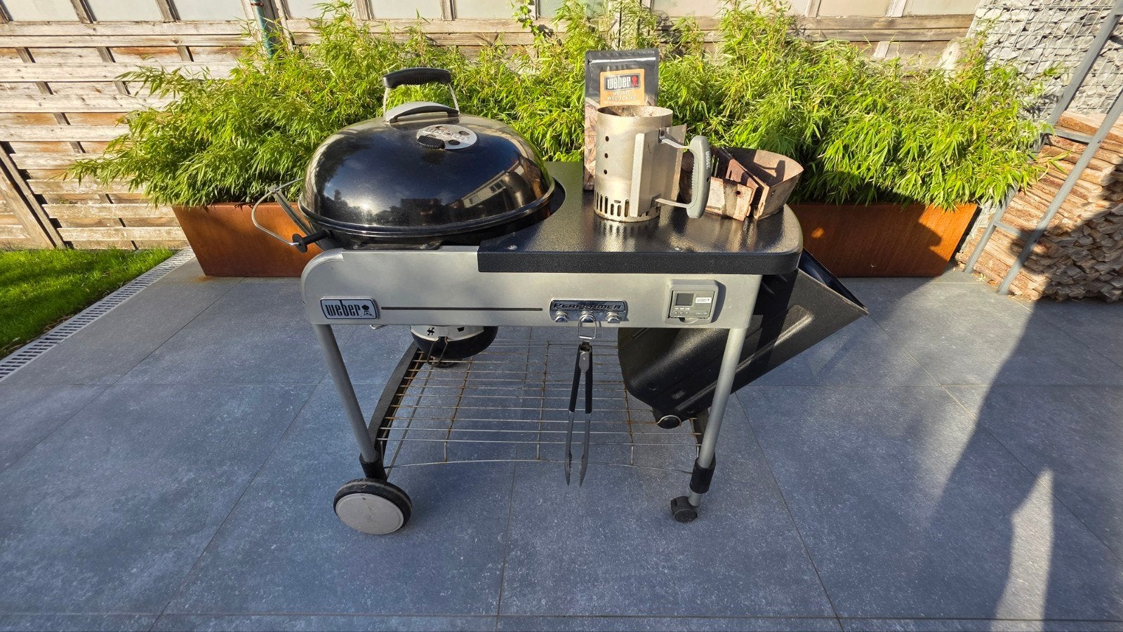 Weber Performer Premium GBS System Edition 57 cm Black, Ophalen