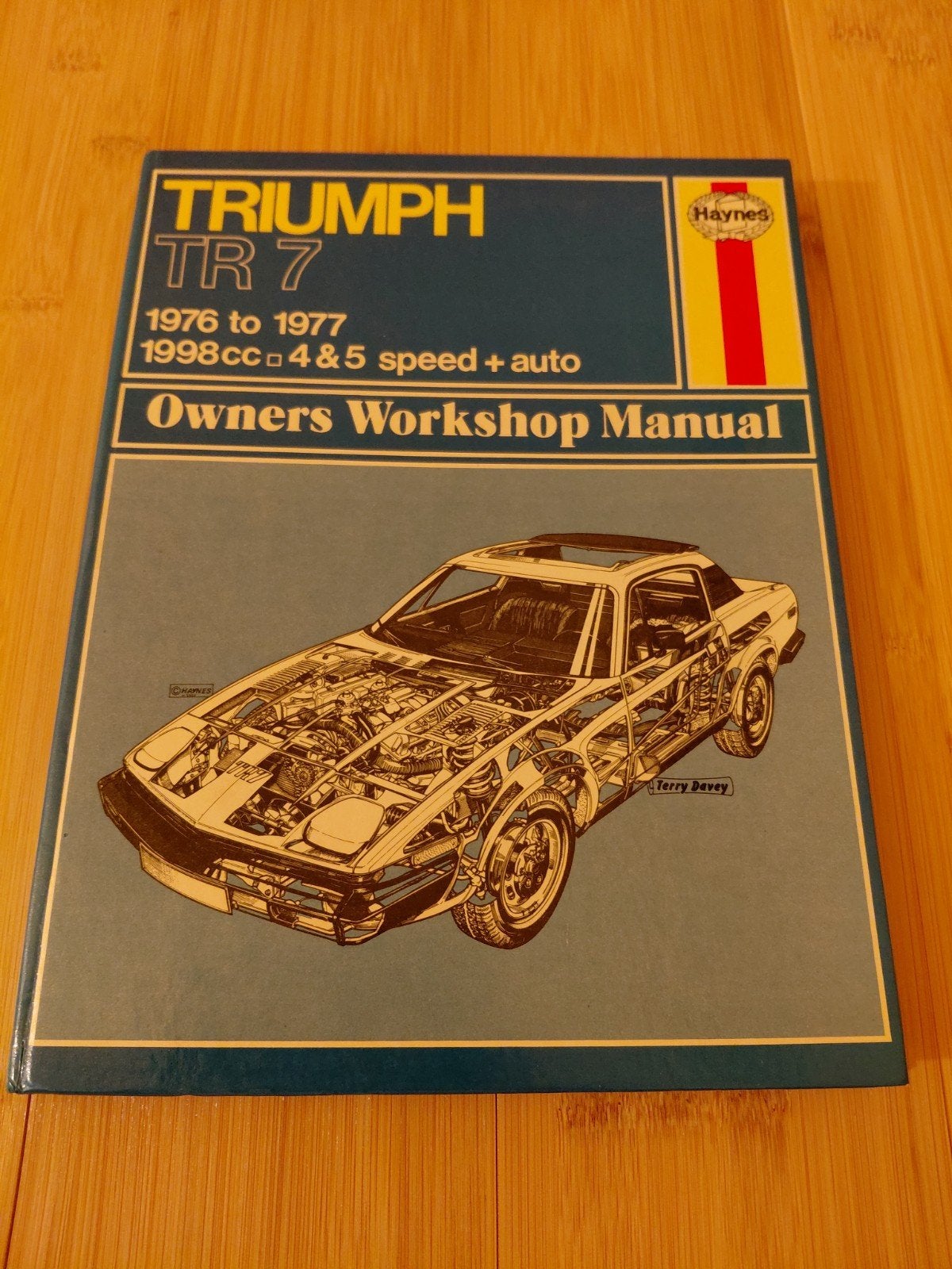 Triumph tr7 Haynes Manual, Ophalen