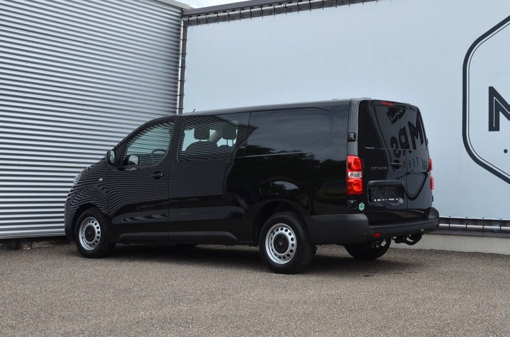 Fiat Scudo 2.2HDI-L3-Dubbelcab-Cruise-Camera-Nieuw-27500+BTW, Stof, Lane Keeping Assist, Zwart, Bedrijf