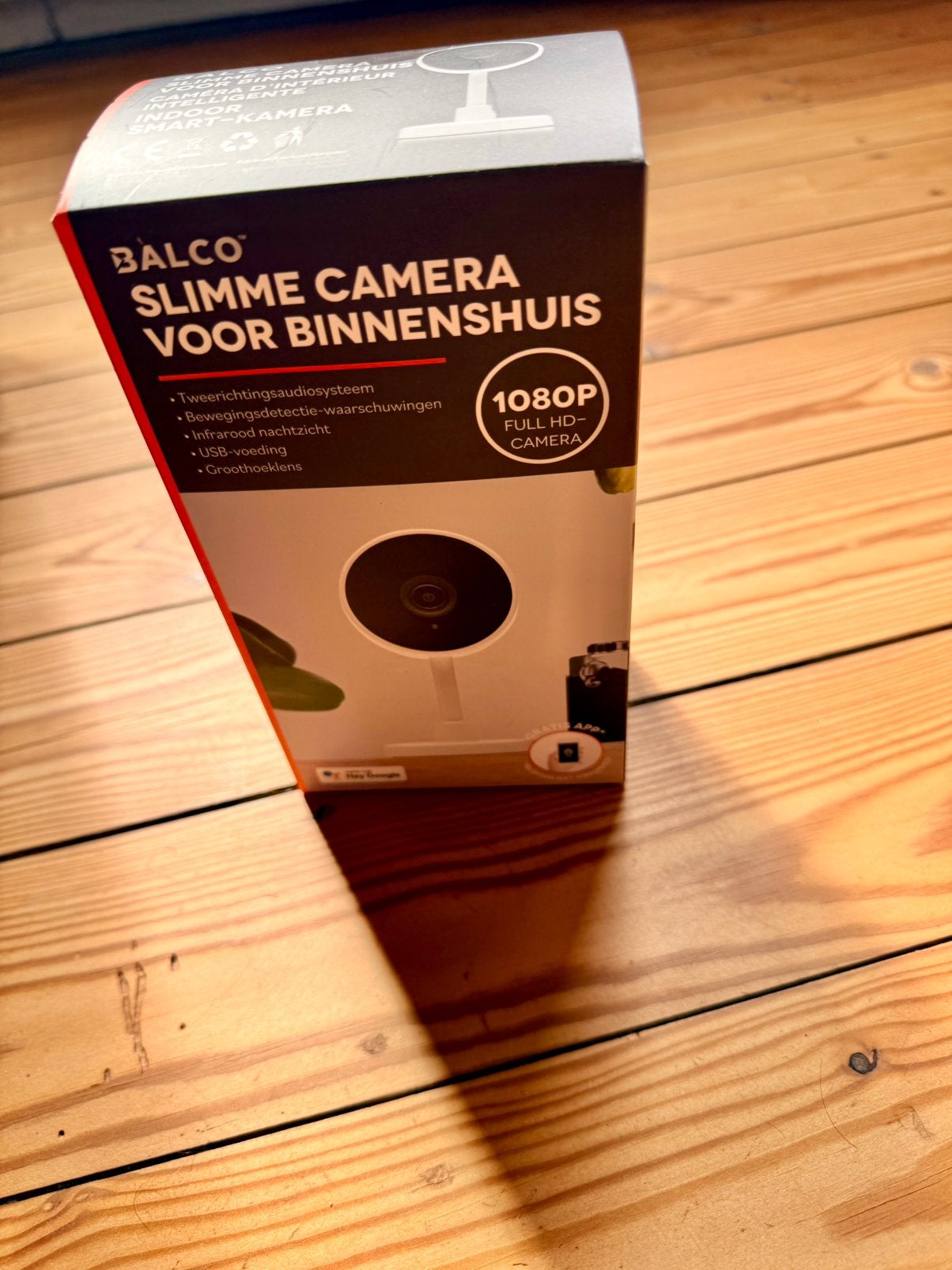 Balco slimme binnencamera 1080p – nieuw in doos, Audio, Tv en Foto, Ophalen, Zo goed als nieuw, Binnencamera