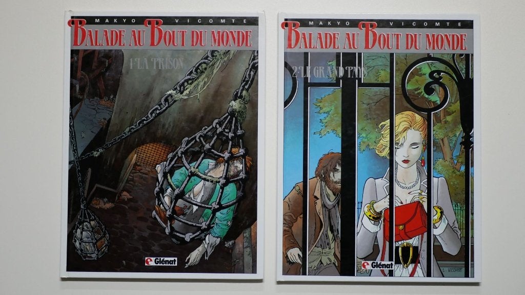 BD Balade au bout du monde 1 La Prison 2 Le grand pays, Une BD, Enlèvement ou Envoi, Utilisé