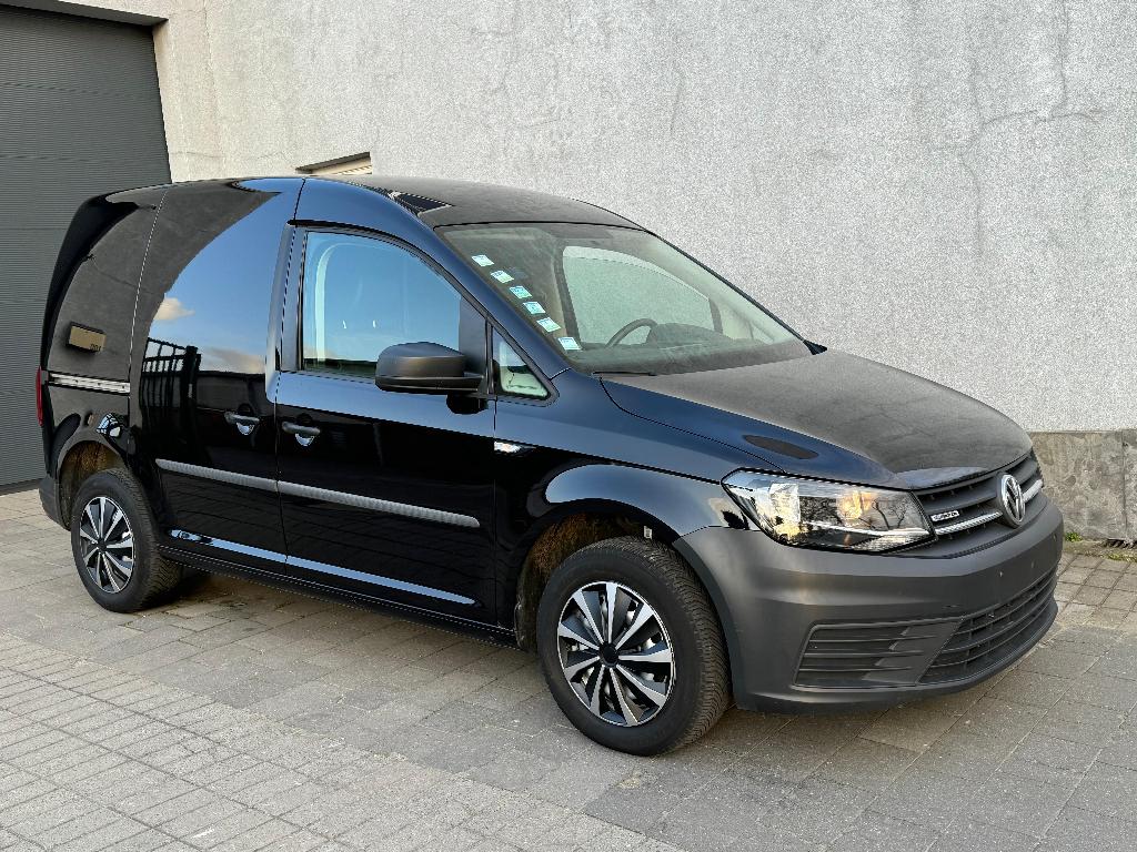 VW CADDY 1.4 TGI CNG+BENZINE 2020 GARANTIE 82000 KM ADNROID, Auto's, Bestelwagens en Lichte vracht, 4 deurs, 4 cilinders, CNG (Aardgas)