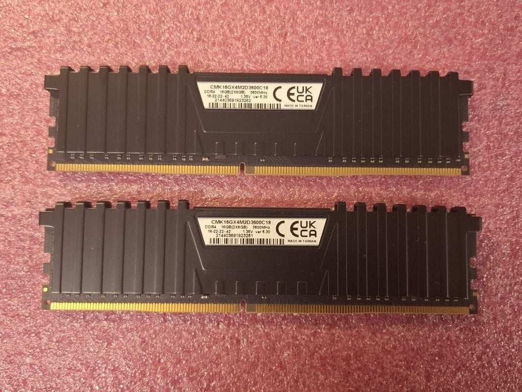 16gb DDR4 3600 CL18 (2x 8gb 3600 Kit) Corsair Vengeance, Computers en Software, RAM geheugen, DDR4, Info@retrogamed.be, RetroGamed
