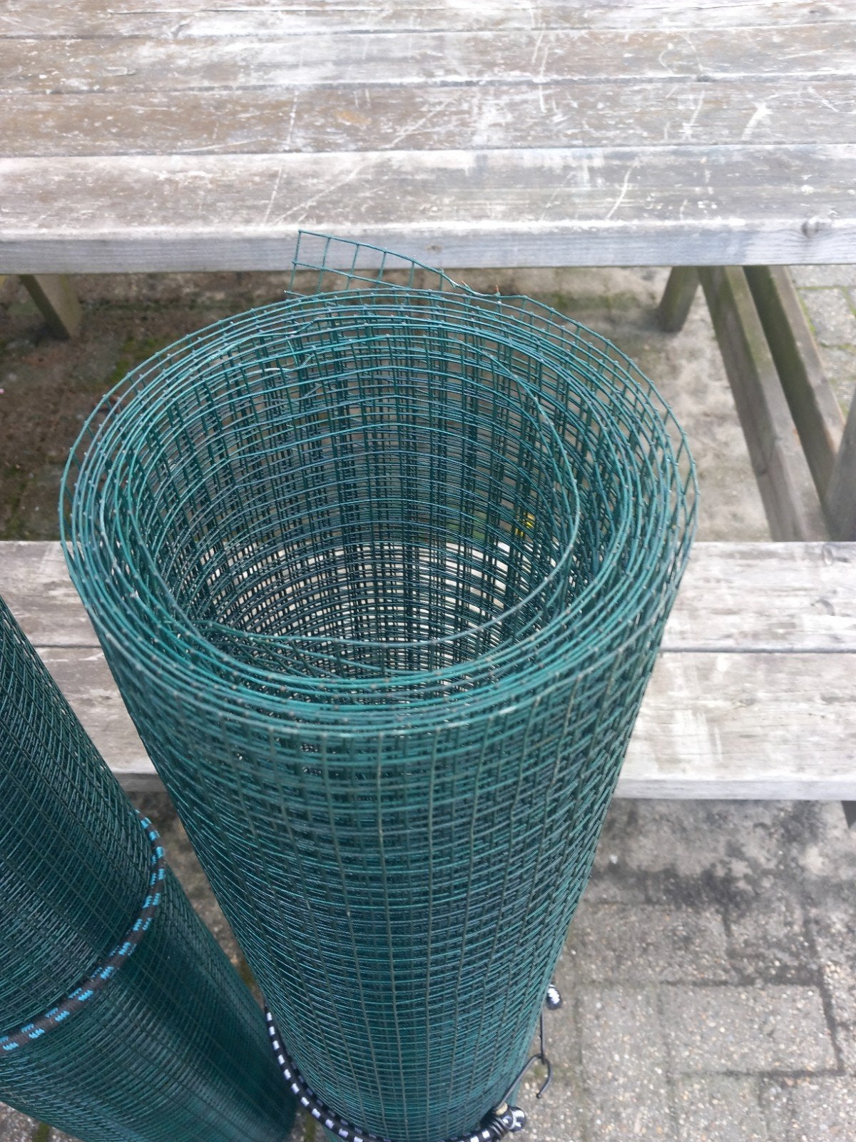 groene fijne gaasdraad, Tuin en Terras, Ophalen, Zo goed als nieuw, 10 tot 20 meter, Draad