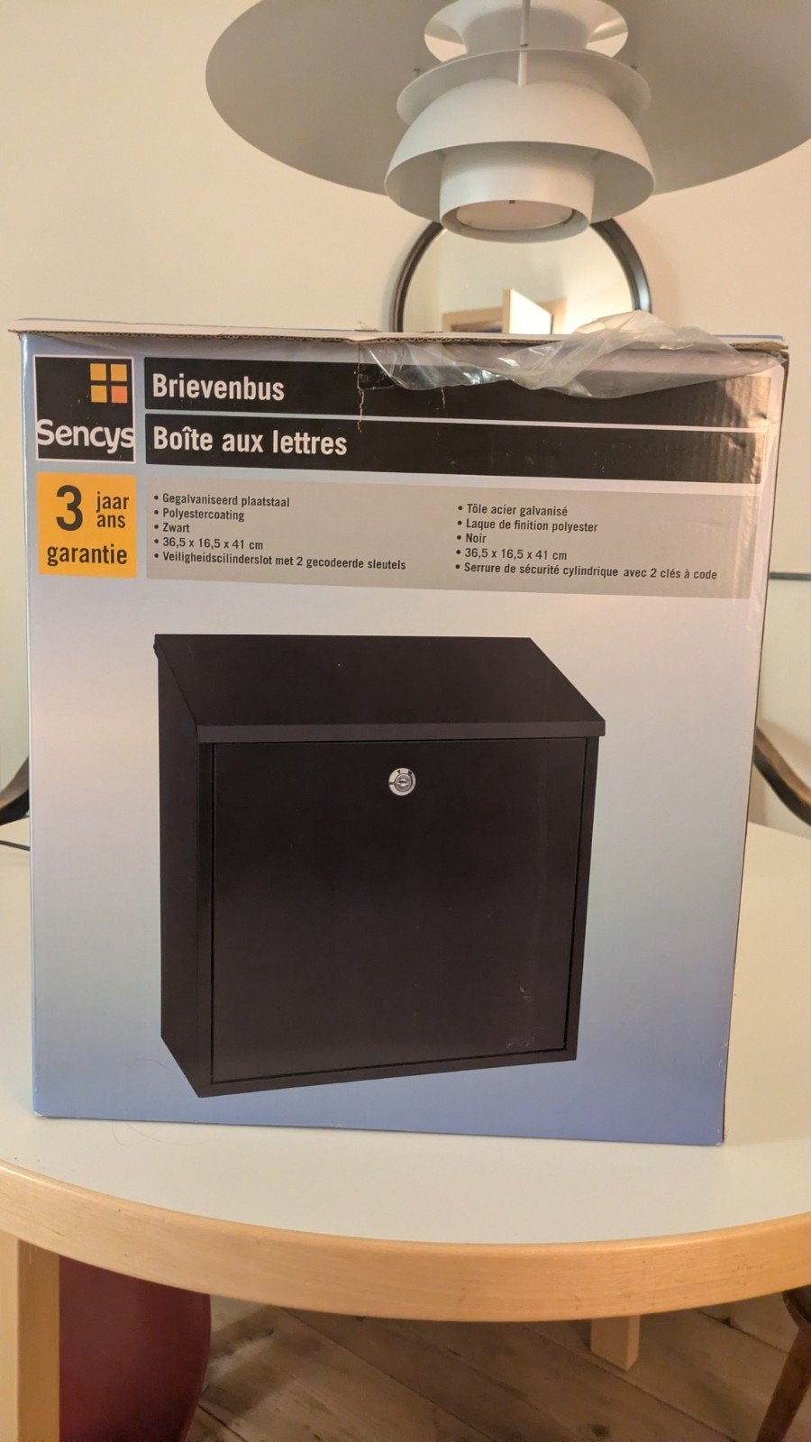 Gloednieuwe mooie brievenbus, Tuin en Terras, Brievenbussen, Ophalen