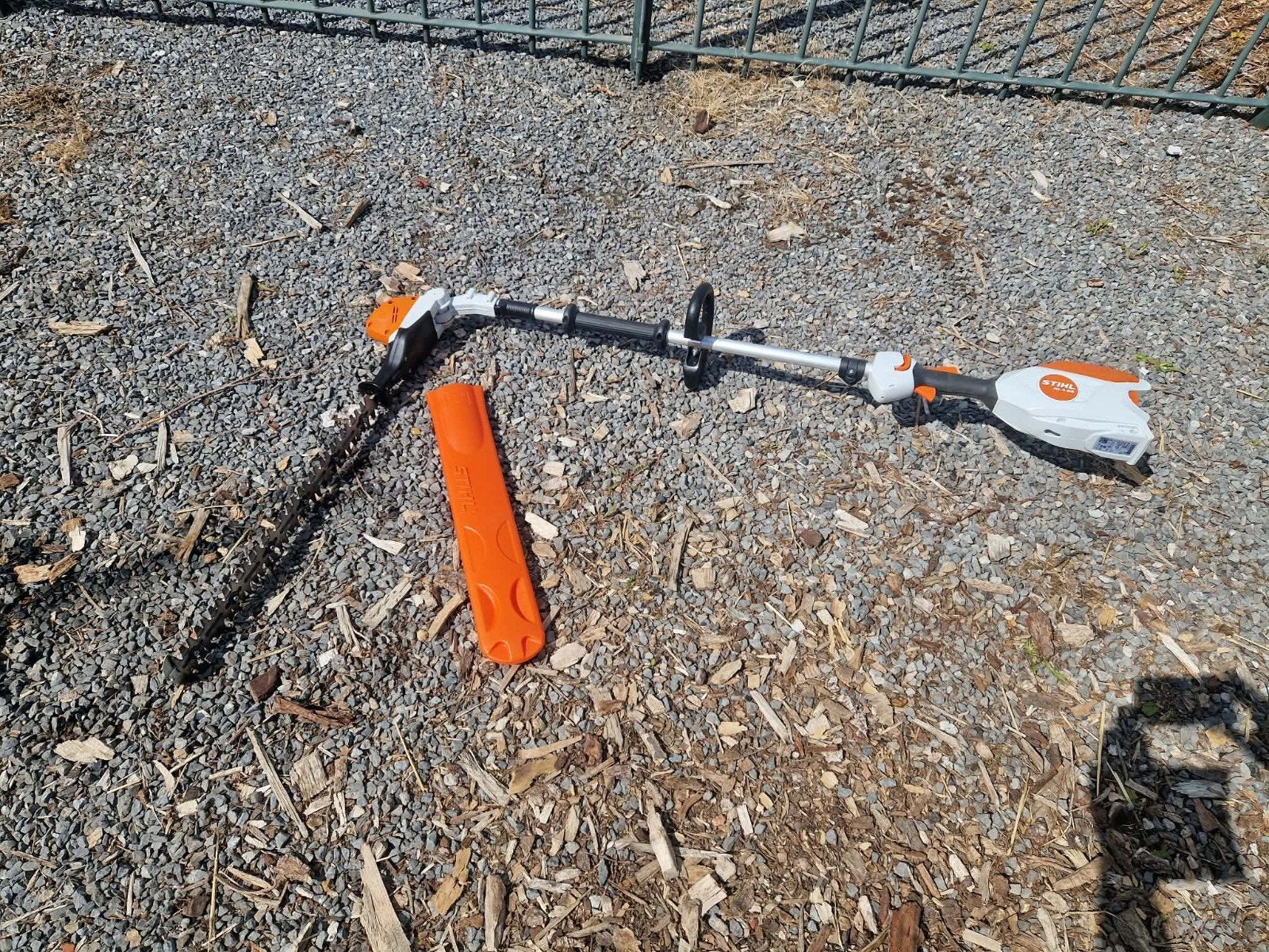 Stihl HLA 66 heggenschaar, Ophalen, Accu