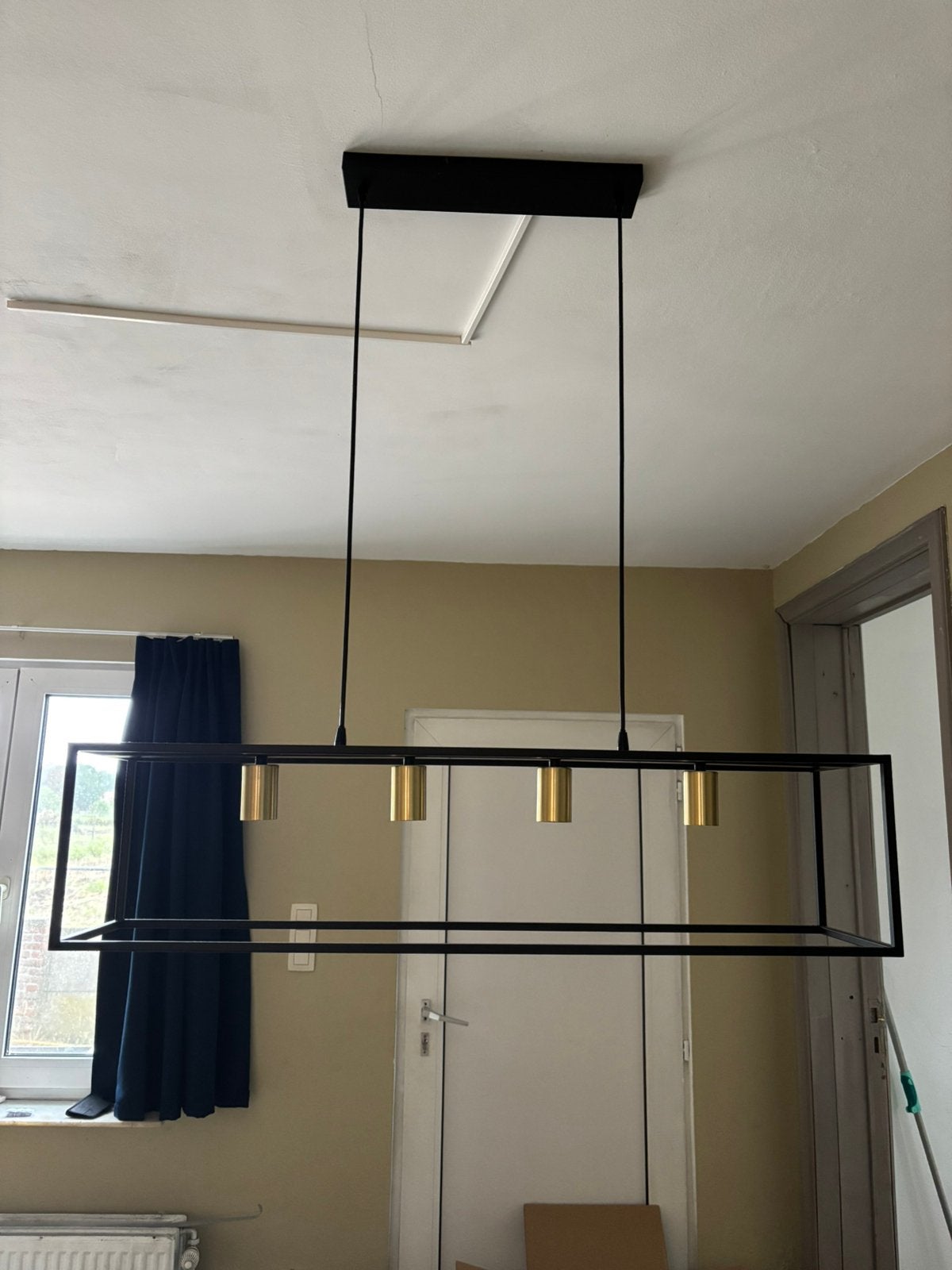 Hanglamp zwart, Ophalen, Zo goed als nieuw