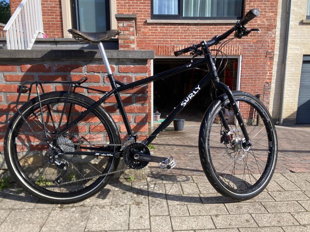Surly Troll, Forêt-Noire moyenne, Enlèvement, Hommes, Frein à disque, VTT rigide