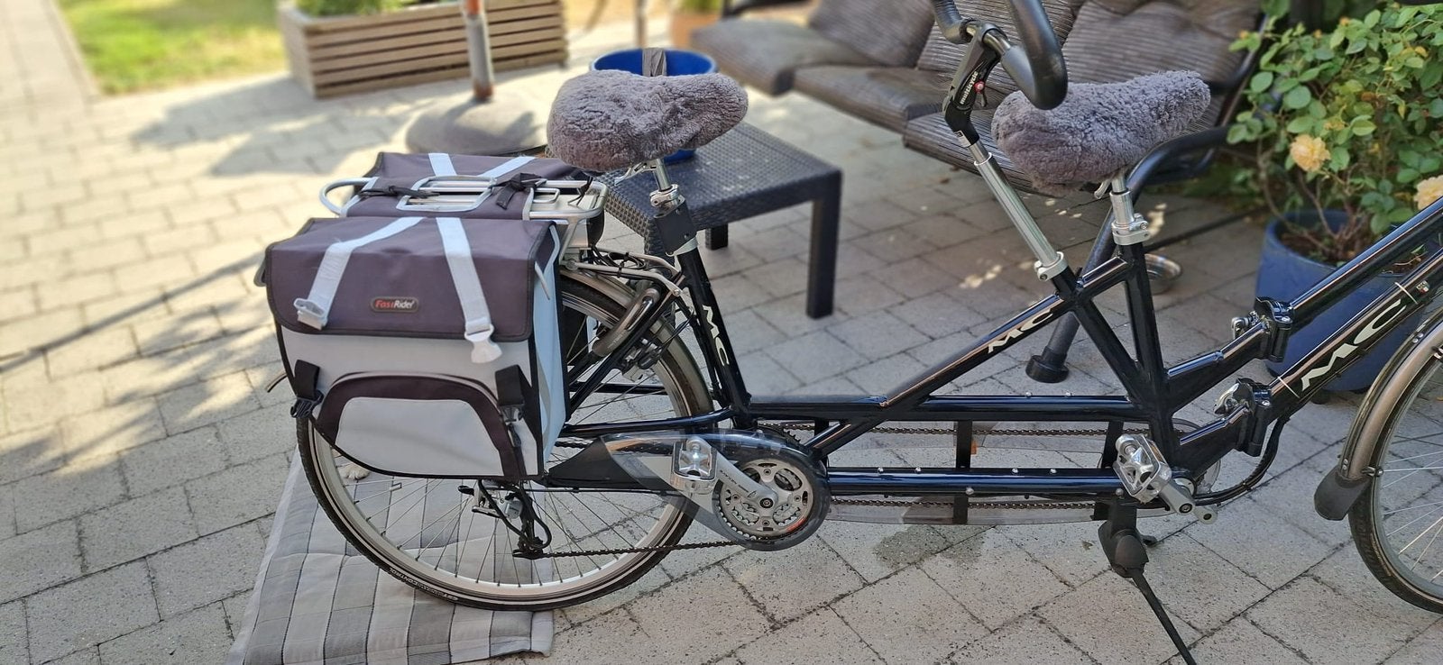 Multicycle Tandem electrisch en plooibaar, Fietsen en Brommers, Ophalen, Zo goed als nieuw