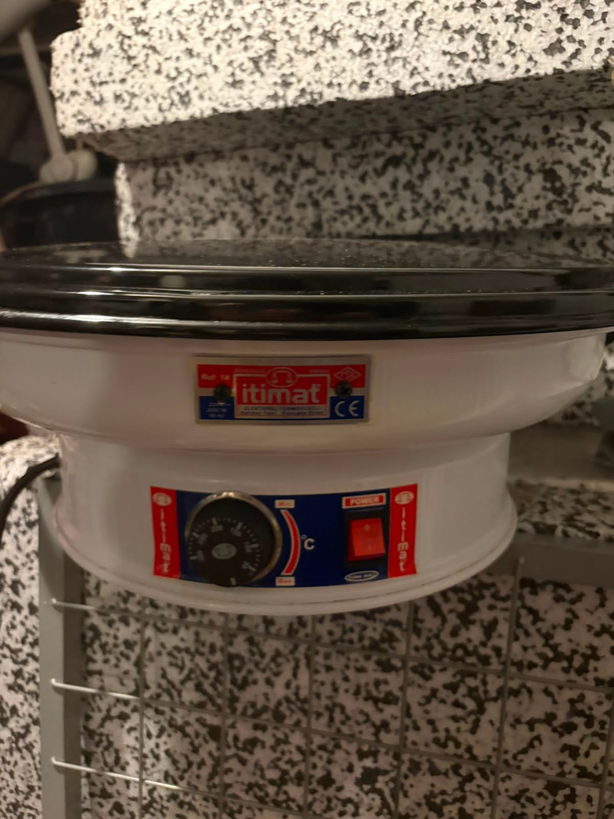 Elektronische pancake, Ophalen