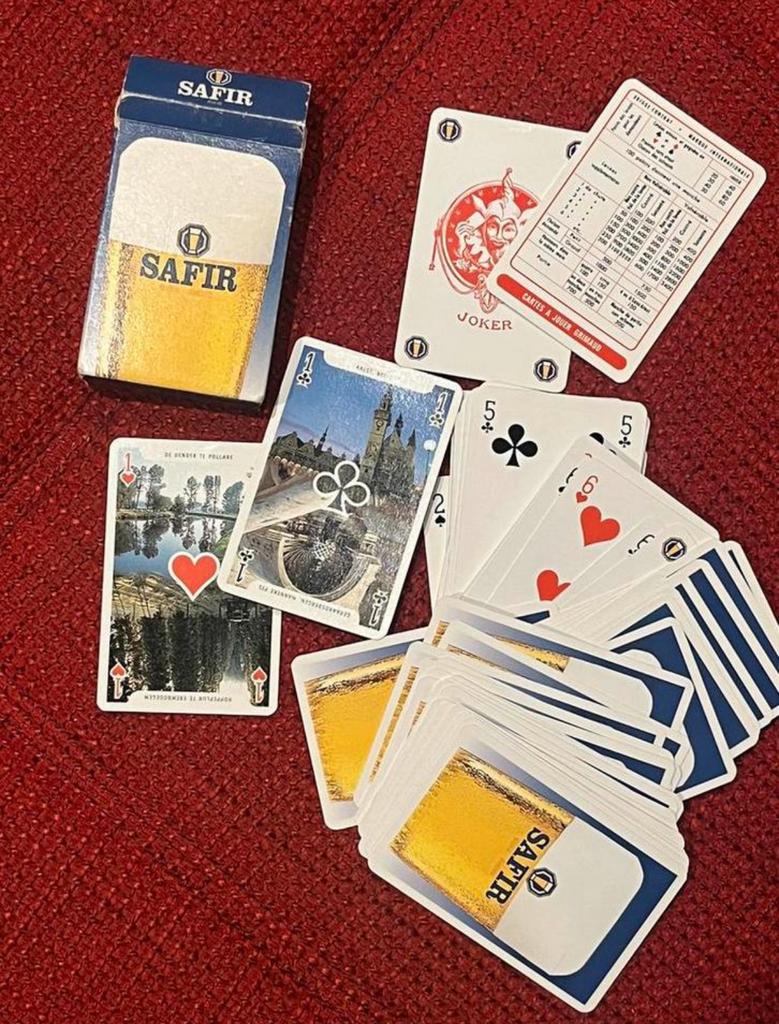 Boek kaarten Safir bier Aalst (nieuw), Ophalen of Verzenden, Zo goed als nieuw