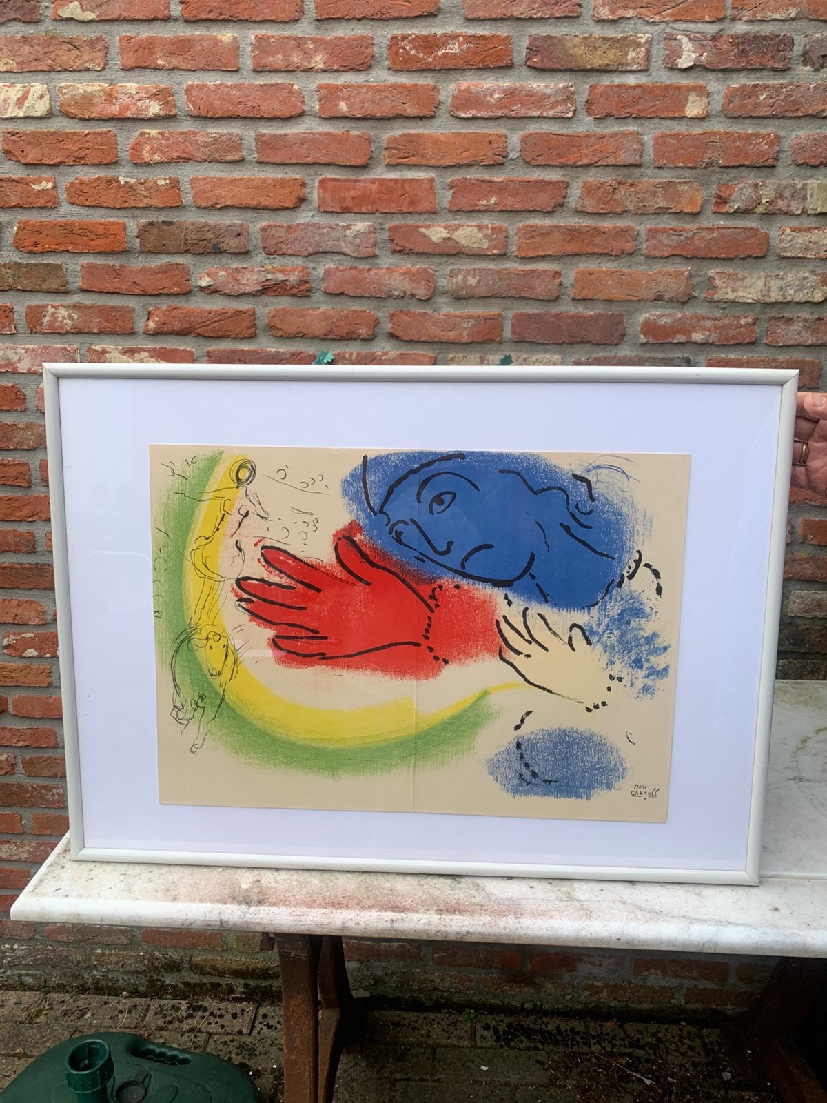 Vrouw Circusruiter Marc Chagall, Antiquités & Art, Art | Lithographies & Sérigraphies, Enlèvement, Lithographie