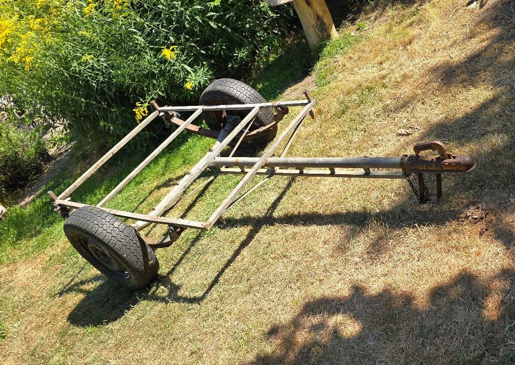 Chassis kleine aanhangwagen, Enlèvement, Utilisé