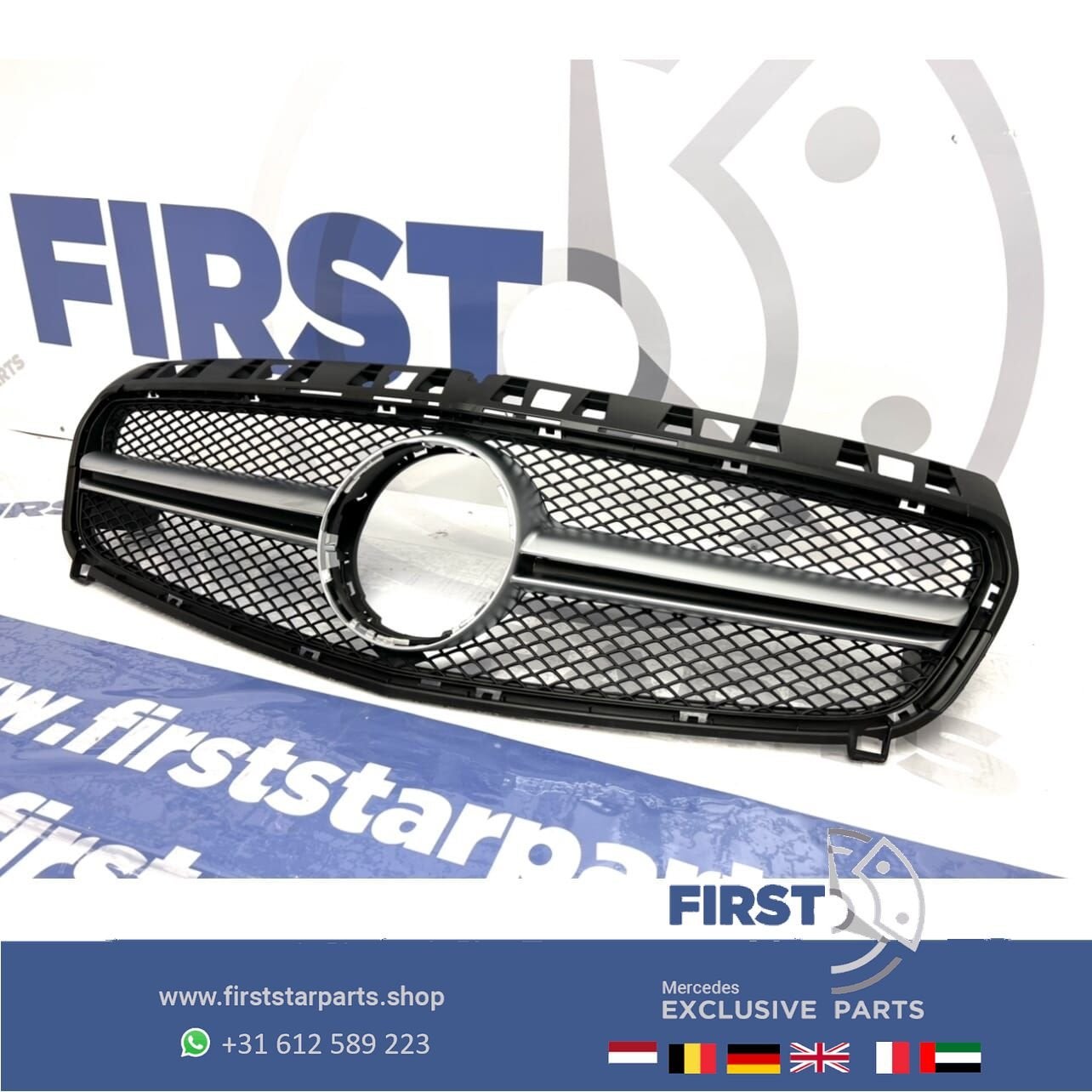 W176 A KLASSE A45 AMG GRIL 2012-2018 CHROOM LINE, Gebruikt, -, Ophalen of Verzenden, -