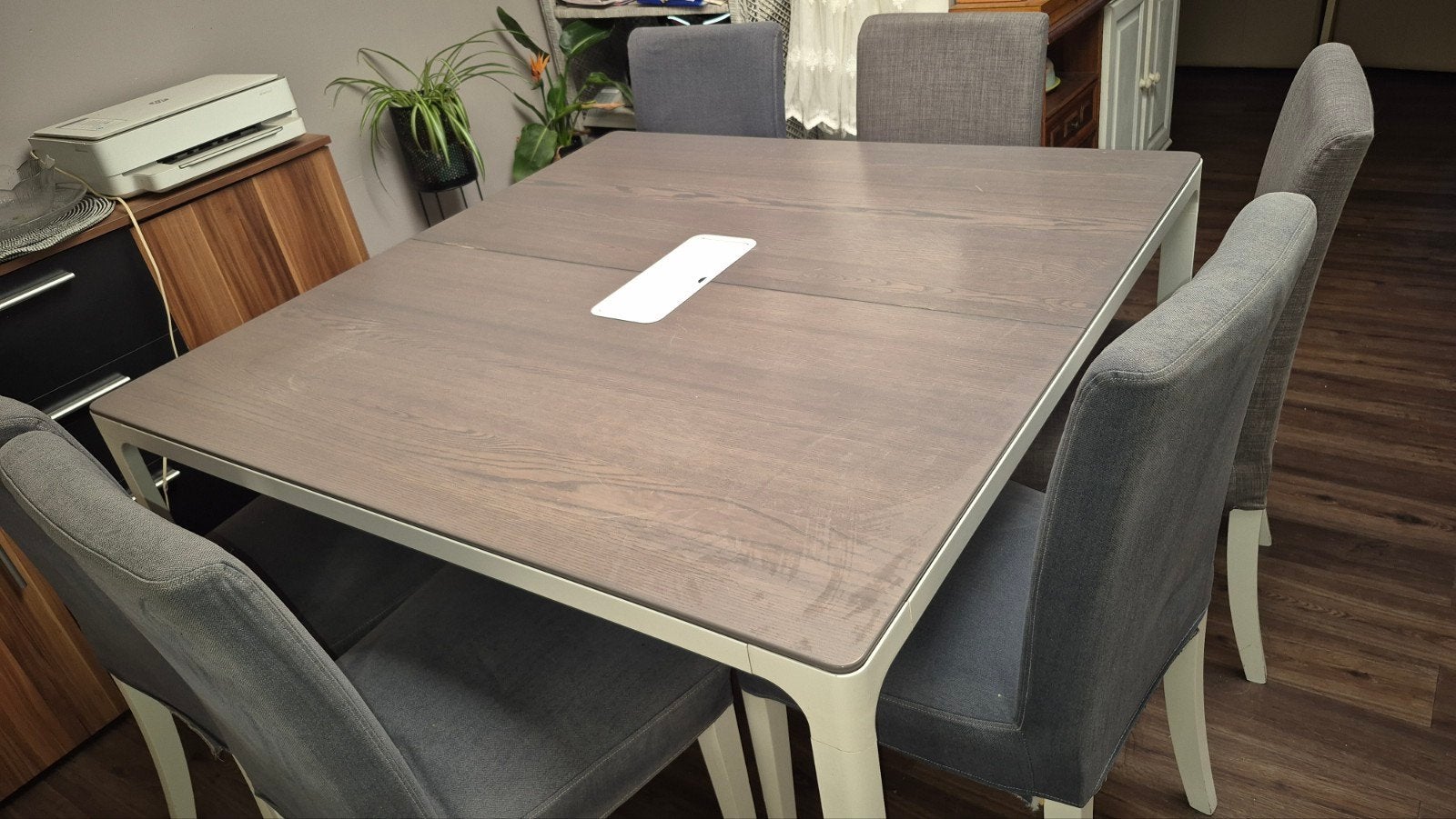 table 140 x 140, Maison & Meubles, Enlèvement, Métal