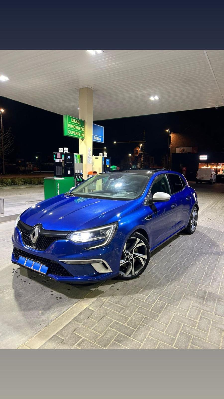 Megane GT, Automaat, Euro 6, Blauw, Break