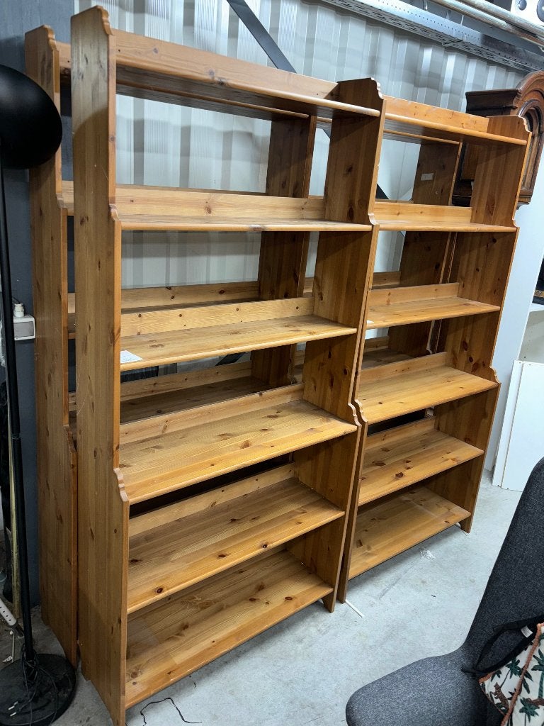 2 Bibliotheques en pin massif, Enlèvement ou Envoi, ., ., Pin