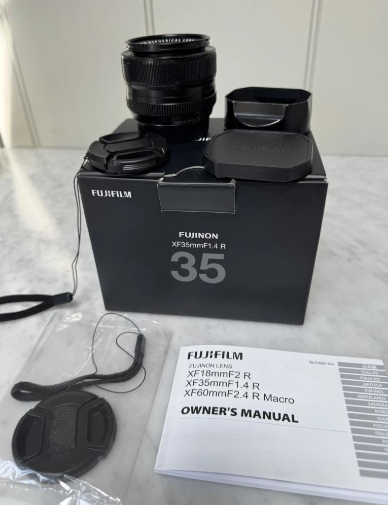 Fujinon XF 35 mm f/1,4, Enlèvement ou Envoi, Utilisé, Lentille standard