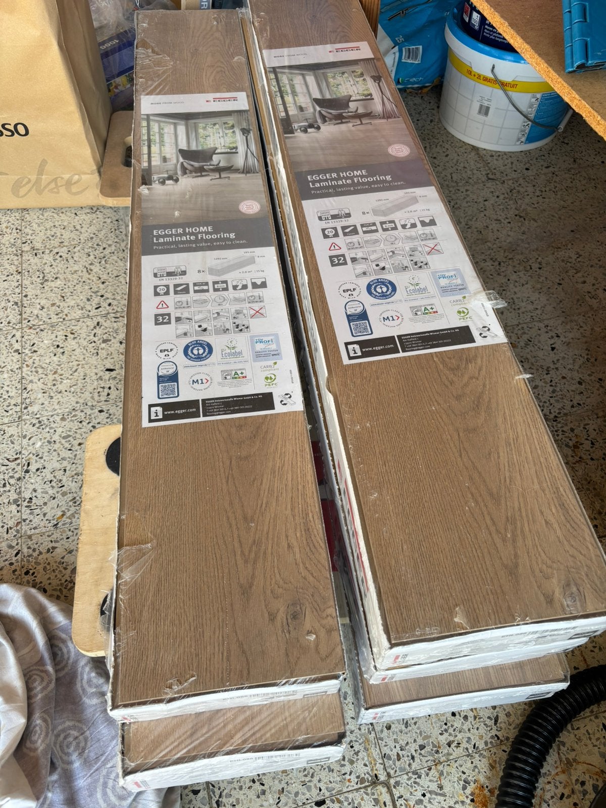 Lot laminaat 10m2, Enlèvement, Neuf, 5 à 10 m², Aggloméré