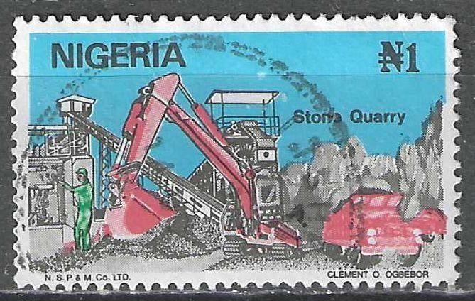 Nigeria 1986 - Yvert 497 - Het moderne leven - 1 n. (ST), Postzegels en Munten, Postzegels | Afrika, Verzenden, Nigeria, Gestempeld
