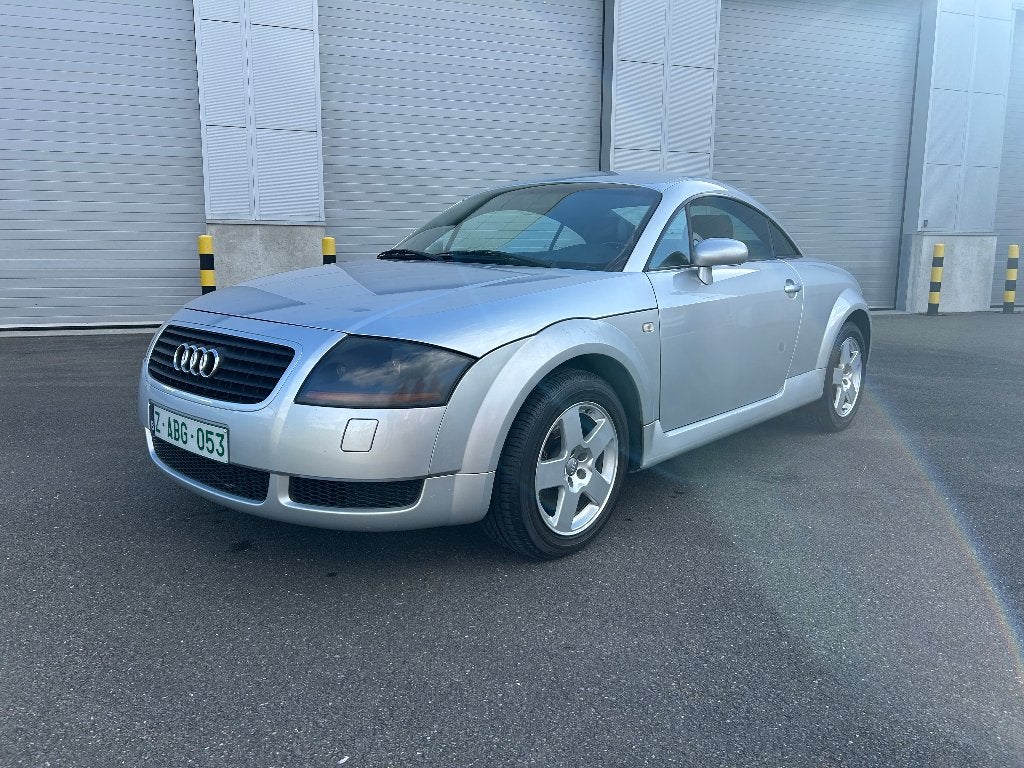 Audi TT 1.8 20V turbo 180pk, weinig km!, Autos, Cuir, Argent ou Gris, Boîte manuelle, Particulier
