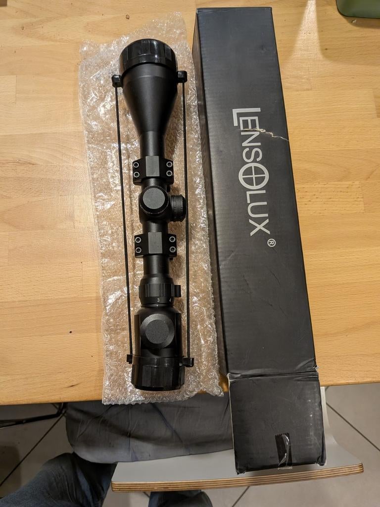 Schietbrillen Lensolux 3-9x50E, Ophalen, Nieuw