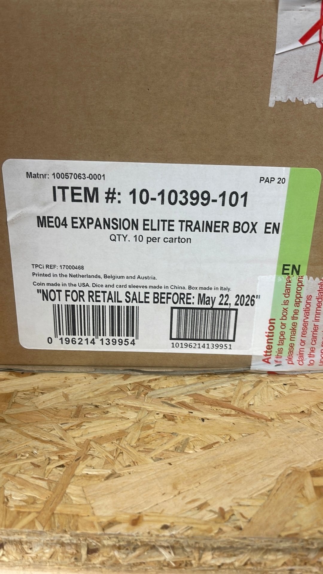 Pokemon chaos rising etb case, Enlèvement, Neuf, Autres types, Foil