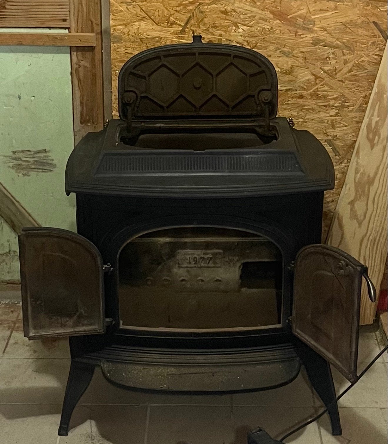 Poele a bois a vendre Vermont Castings Vigilant, Huis en Inrichting, Ophalen, Gebruikt, Hout, Houtkachel