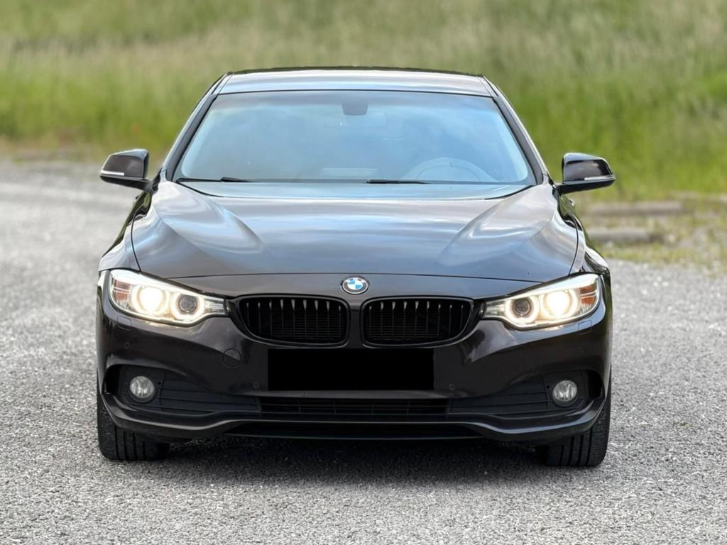 BMW 418d Gran Coupé – 2015 – Euro 6B – 170.000 km, Autos, Boîte manuelle, Noir, Particulier, Tissu