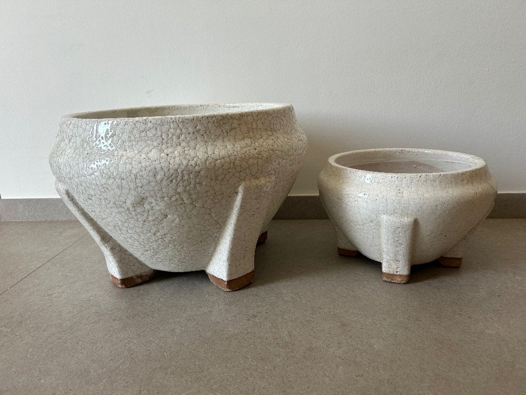 Bloempotten, Jardin & Terrasse, Pots de fleurs, Enlèvement, Comme neuf