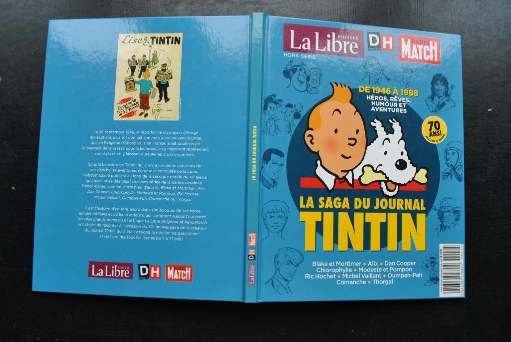 LA SAGA DU JOURNAL TINTIN DE 1946 A 1988 HEROS REVES HUMOUR, Livres, BD, Comme neuf, Enlèvement ou Envoi