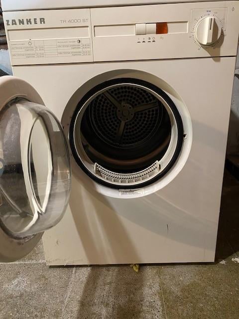 WASDROGER ZANKER, Ophalen, Gebruikt, Minder dan 85 cm, Luchtafvoer