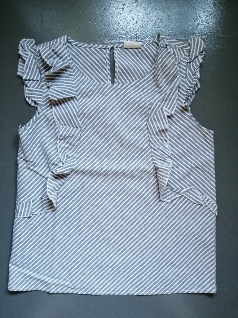 Topje van Vila, Kleding | Dames, Topjes, Blauw, Vila, Ophalen of Verzenden, Gedragen
