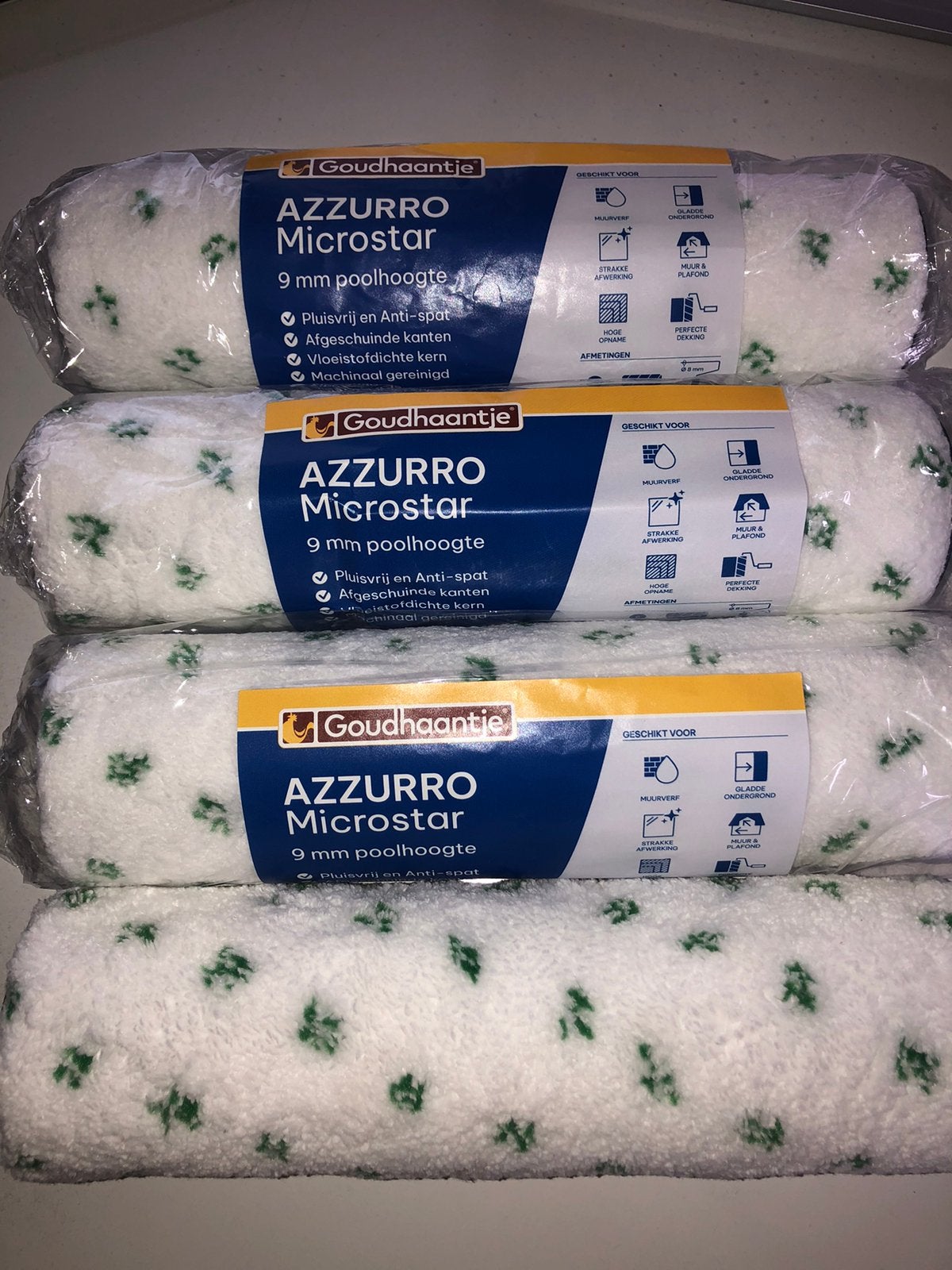 Verfborstels van Goudhaantje, Ophalen of Verzenden, Nieuw