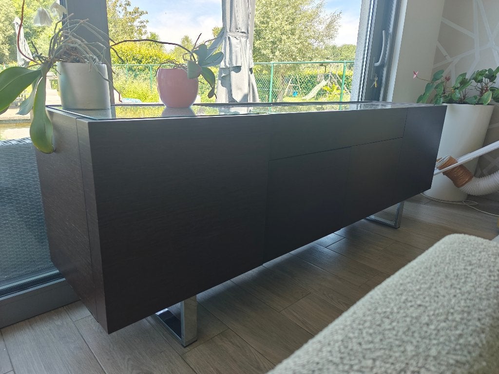 Commode et meuble TV Calligaris Horizon, Maison & Meubles, Avec tiroir(s), 200 cm ou plus, Modern Design, Moins de 100 cm