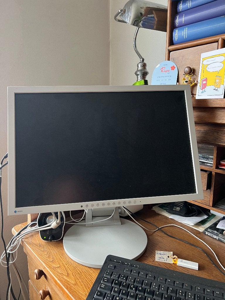 Eizo FlexScan S2232W monitor van 22 inch, Computers en Software, Ophalen, Zo goed als nieuw, In hoogte verstelbaar
