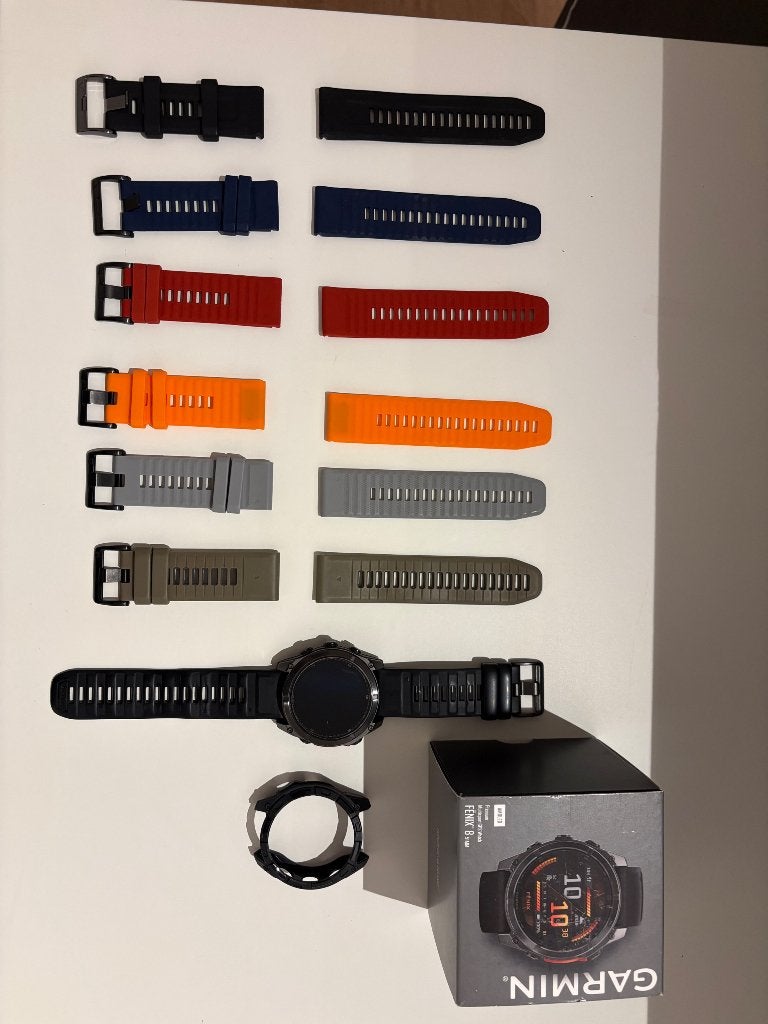 Montre Garmin Fenix 8 51mm, Ophalen, Zwart, Garmin, IOS