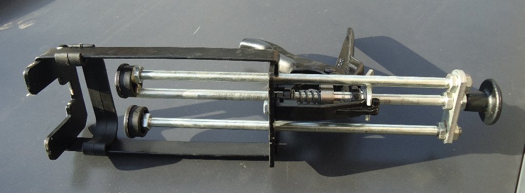 Chemisch anker pistool dubbele zuiger, Doe-het-zelf en Bouw, Ophalen of Verzenden, Zo goed als nieuw, Kitspuit