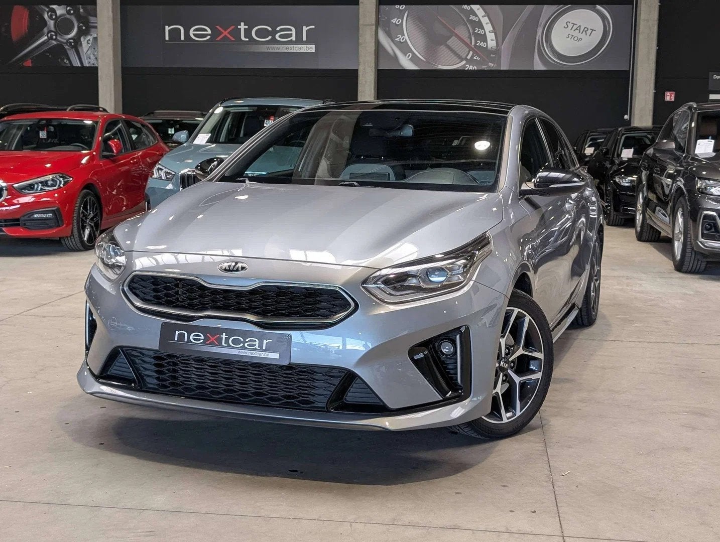 Kia ProCeed pro_cee'd 1.0T-GDi GT-Line *LED-NAVI-PANO-CAMERA, Argent ou Gris, Boîte manuelle, Break, Essence