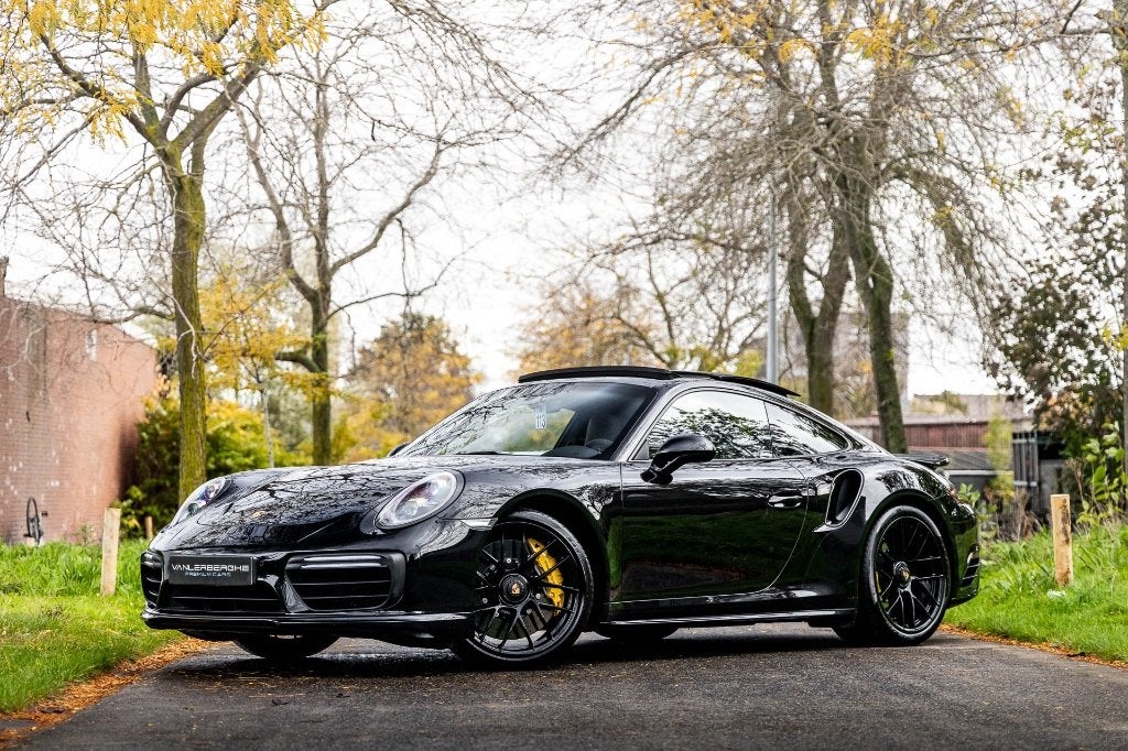 Porsche 991.2 Turbo S * PCCB * Pano * Burmester * Lift, Autos, Achat, Euro 6, Entreprise, Noir