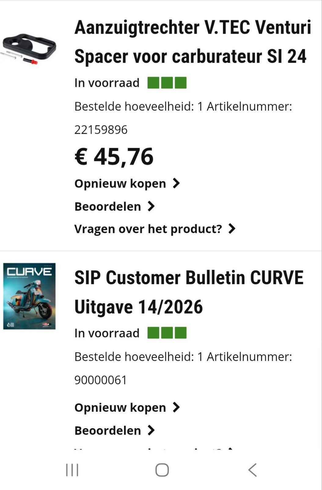 vesptec carbu spacer si 24 vespa px