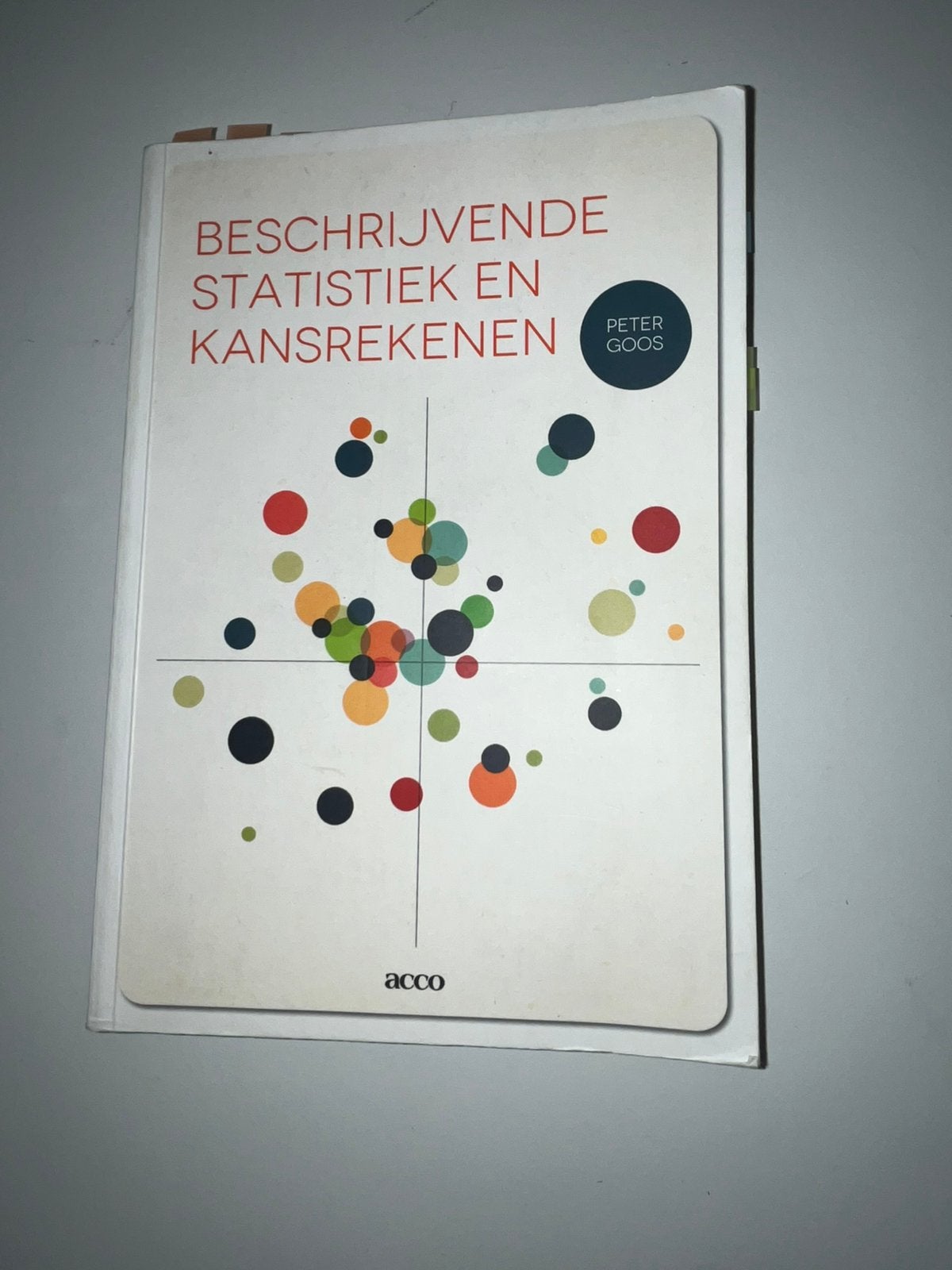 Beschrijvende Statistiek en Kansrekenen – TEW UAntwerpen, Boeken, Ophalen of Verzenden, Gelezen, Hoger Onderwijs