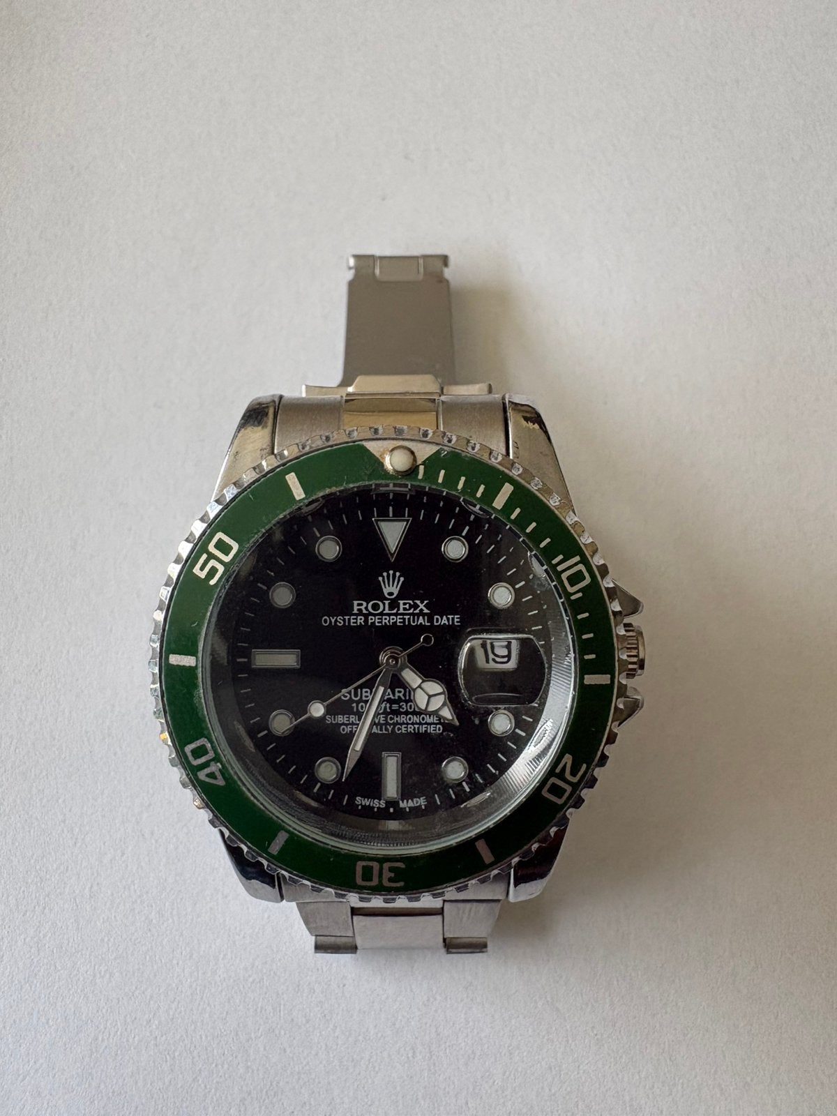 Rolex Submariner date oyster 41mm, Verzenden, Zo goed als nieuw