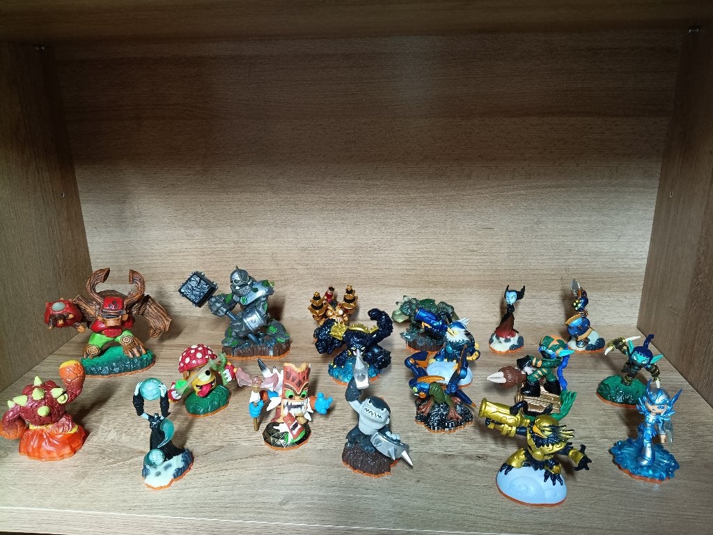 Verzameling Skylanders, Ophalen