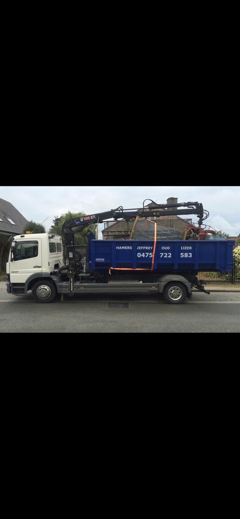 Oud ijzer ophaling oude metalen, Ophalen, Aluminium