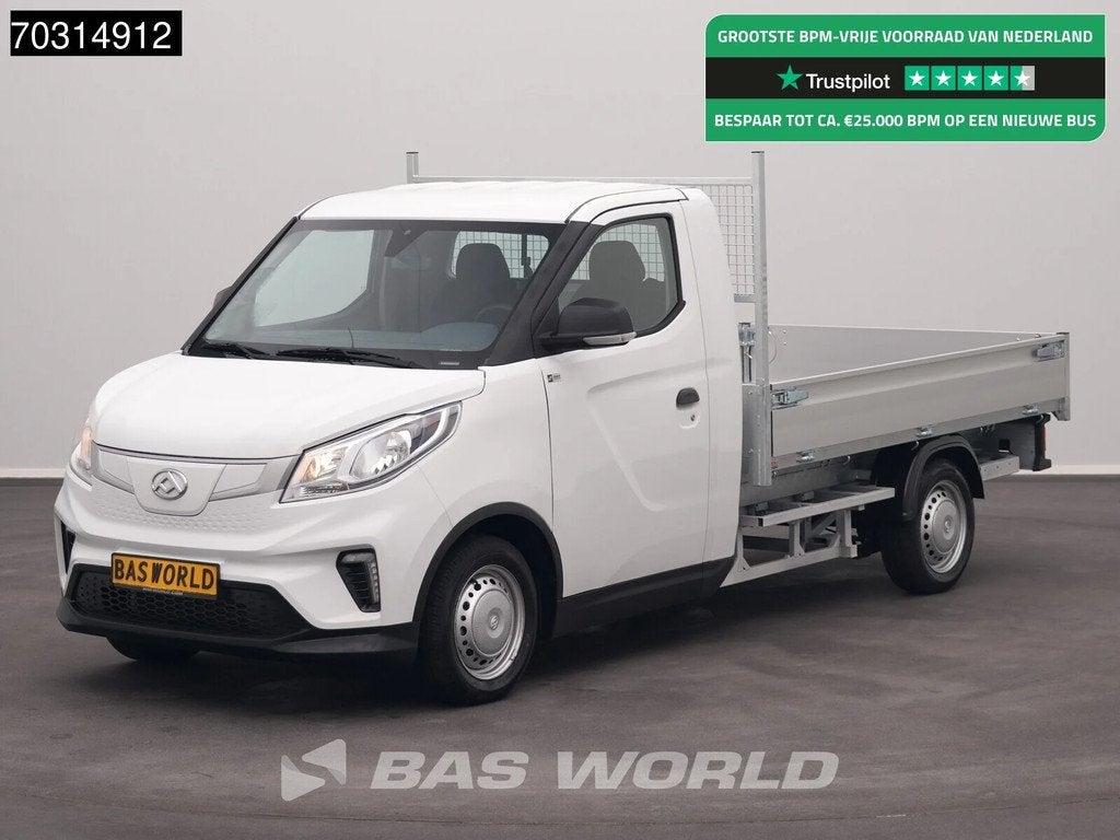 Maxus eDeliver 3 Open Laadbak 50 Kwh 327km WLTP Stad Chassis, Autos, Achat, 150 kg, Entreprise, 2 places