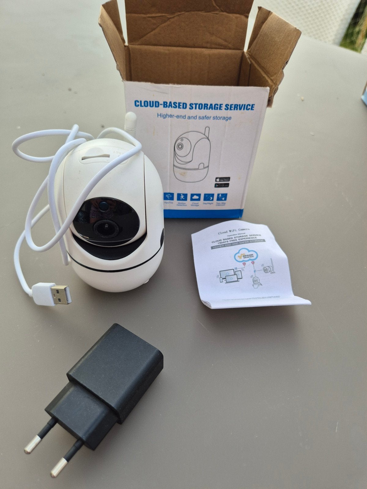 Camera sécurité wifi, Enlèvement, Caméra