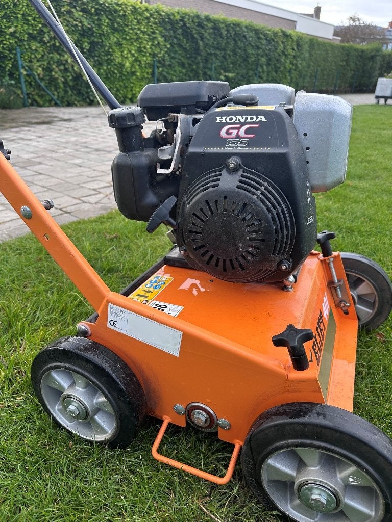 Eliet E 401 Benzine Verticuteerder Hondamotor + opvangzak, Enlèvement, Comme neuf, Essence, Eliet