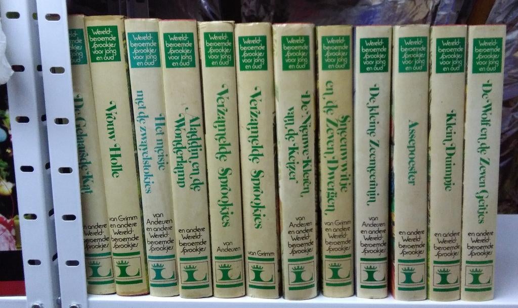 Wereldberoemde sprookjes 12 volumes, Fiction, Enlèvement, Utilisé, Diverse Auteurs