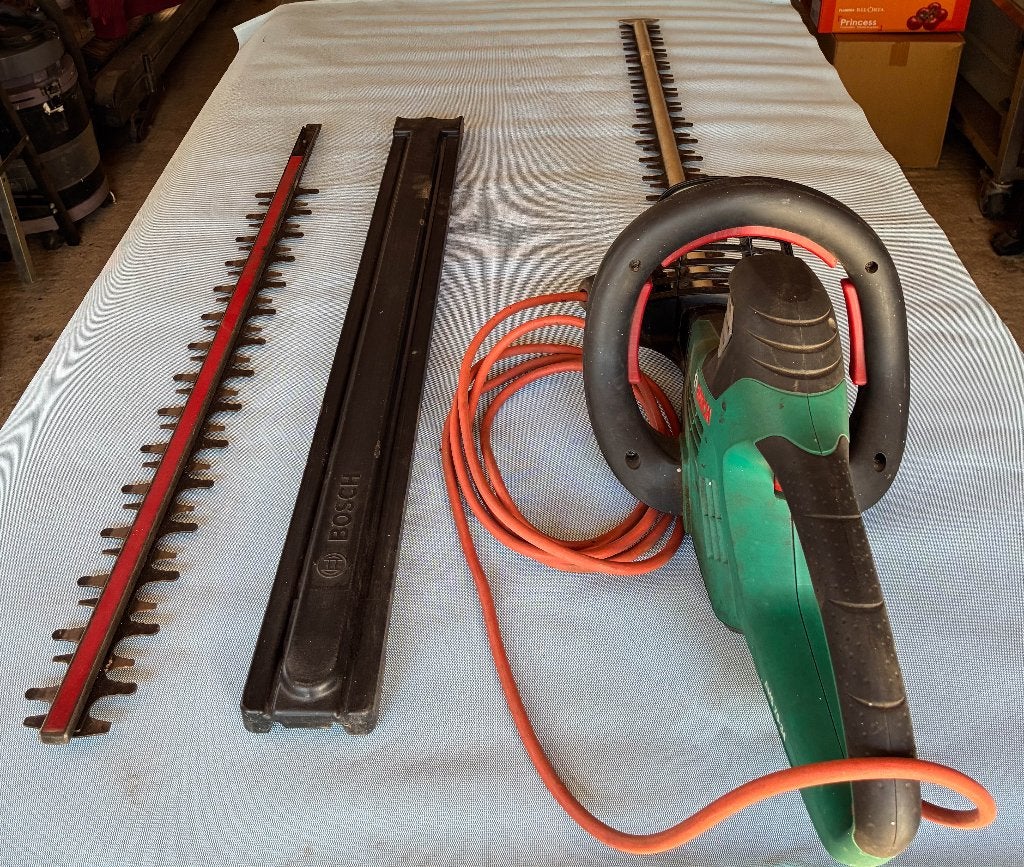 Heggeschaar, Ophalen, Gebruikt, Elektrisch